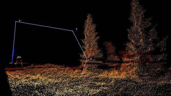 Metsäkoneeseen asennettujen sensorien keräämät tiedot voidaan pian tuoda koneenkuljettajan käyttöön entistä kattavammin. (Kuvaaja: Heikki Hyyti)