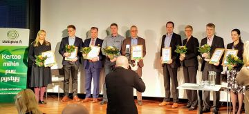 Uusi puu -kilpailu voittajat biotalous