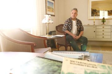  Juha Rinta-Kurikka on kasvattanut metsänomistustaan ostamalla tiloja sukulaisiltaan ja vapailta markkinolta. Nyt metsää on nelisen sataa hehtaaria. (Kuvaaja: Sami Karppinen)