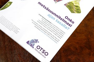Yrityssaneeraukseen hakeutunut Otso on metsänomistajille velkaa puukaupparahoja miljoona euroa. Otsolla on myös 222 keskeneräistä suometsien kunnostus- ja tiehanketta.  (Kuvaaja: Ismo Pekkarinen)