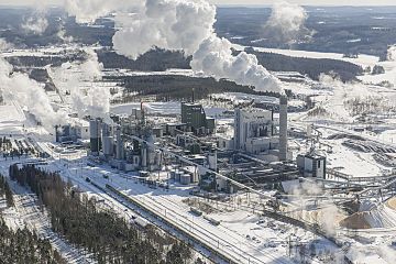 Liete ei ainakaan vielä ole muuntunut biokaasuksi Metsä Fibren Äänekosken tehtaalla. (Kuvaaja: Hannu Vallas)