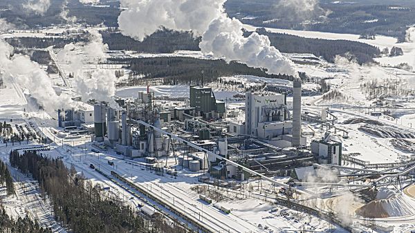 Liete ei ainakaan vielä ole muuntunut biokaasuksi Metsä Fibren Äänekosken tehtaalla. (Kuvaaja: Hannu Vallas)