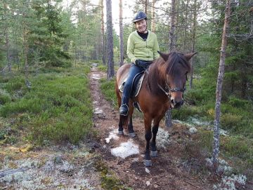 Susanna Soikkelin (kuvassa) metsäsuhde: 