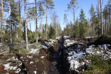 Metka mahdollistaa myös vesitalouden kunnossapidon suunnittelun, mutta varsinaiseen ojien kunnostustyöhön ei jatkossa myönnetä tukea. (Kuvaaja: Sami Karppinen)