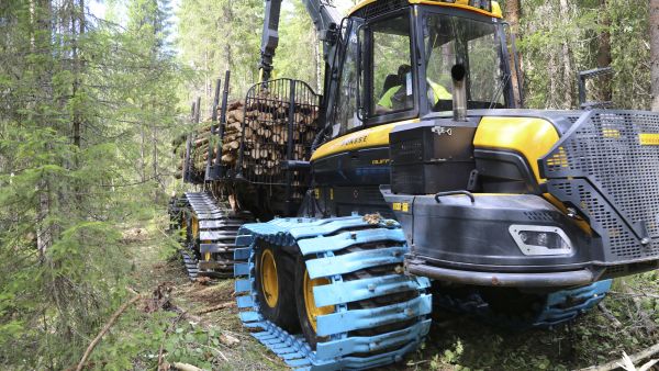 Osaaville metsäkoneenkujettajille on tulevaisuudessa hyvin töitä tarjolla, Metsäkeskuksen katsauksessa arvioidaan. (Kuva: Suomen metsäkeskus)