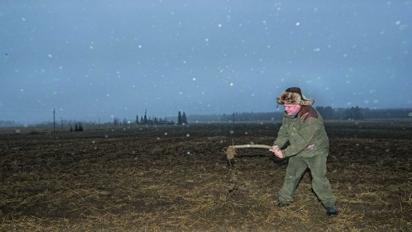 Maanviljelijän syyskiireet ovat ohi ja pellot kynnetty. Kivistö kasvattaa kevätvehnää, mallas-ohraa, kauraa, ruista ja maan-parannukseksi heinää. (Kuvaaja: JuhaMetso)