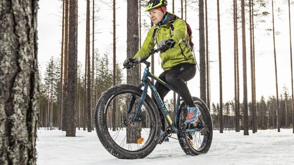Hanki kantaa läskipyöräilijän paremmin kuin kävelijän. (Kuvaaja: Harri Mäenpää)