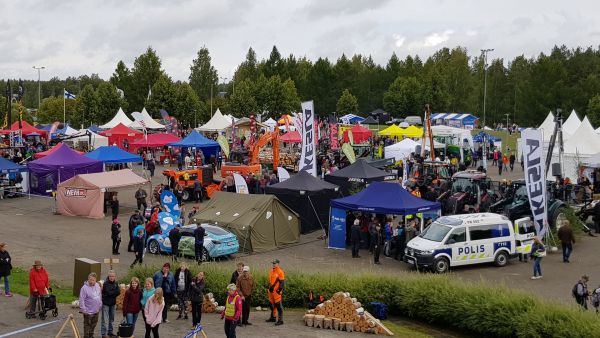 Silva-metsämessut perjantaista lauantaihin Joensuun Laulurinteellä. (Kuva: Sami Karppinen)