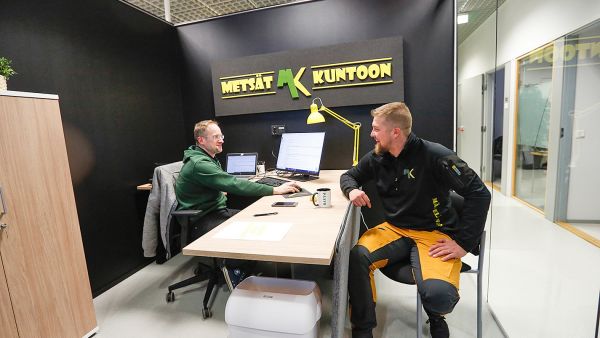 Metsät kuntoon Paavo Sutinen ja Teemu Mäkeläinen
