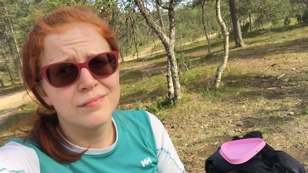 Se tunne, kun oot ajanu 5km väärään suuntaan ja suorin reitti määränpäähän on täynnä pään kokosia kivenmurikoita. Onneksi aurinko paistoi ja keli oli kuivempi, kuin ekalla reissulla.