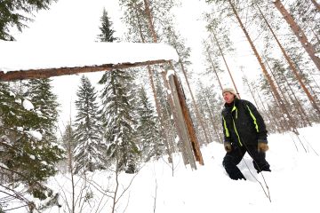 Metsänomistaja Juho Moilanen