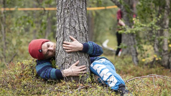  Tapahtuman osalajeina olivat nopeushalaus, omistautuminen ja freestyle. Levillä kokkina työskentelevä Skotlannin Jamie Dyson palkittiin omistautuminen-sarjan parhaana. (Kuvaaja: Harri Mäenpää)