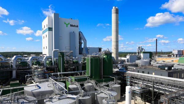 Sellu- ja sahateollisuutta harjoittava Metsä Fibre maksoi alan toimijoista viime vuonna eniten yhteisöveroa, runsaat 160 miljoonaa euroa. (Kuva: Metsä Group)