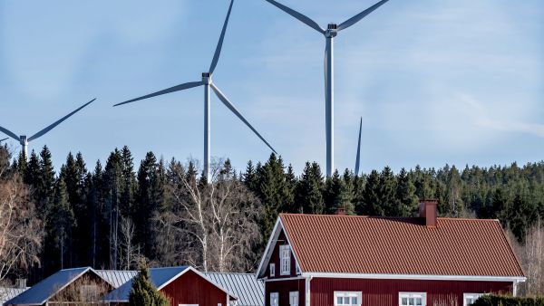 Tällä hetkellä tuulivoimakapasiteettia rakennetaan 1 000–1 500 megawatin vuositahdilla. Tempon ennustetaan kiihtyvän. (Kuvaaja: Johannes Tervo)