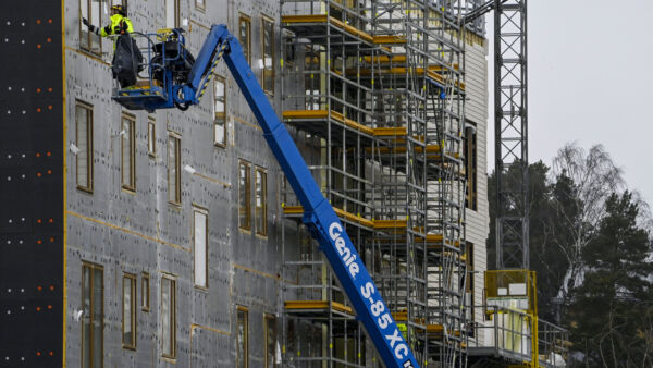 HOASin puukerrostalo valmistui Tapiolaan Espooseen vuonna 2021. (Kuvaaja: Markku Ulander)