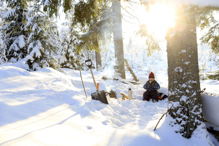 Retkipäivät jälkipolven kanssa ovat olleet metsänomistamisen parasta antia.  (Kuvaaja: Sami Karppinen)