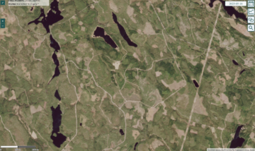 Satelliittikuvien käyttäminen tehostaa metka-tukien käytön valvontaa. (Kuvaaja: Suomen metsäkeskus)