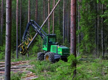 Vuodentakaisesta ostomäärästä ollaan jäljessä 170 000 kuutiota. (Kuvaaja: Mikko Riikilä)