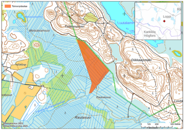 Rautasuon ennallistamistyöt alkavat heinäkuussa. (Kuvaaja: Metsähallitus)
