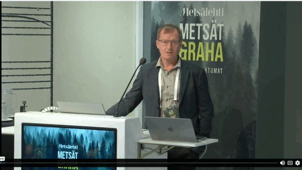 Tulevaisuudessa jopa kymmenesosa talouskäytössä olevien metsien pinta-alasta jää luonnonhoitotoimien vuoksi käsittelyn ulkopuolelle, Markku Remes arvioi Metsät ja raha -tapahtumassa..