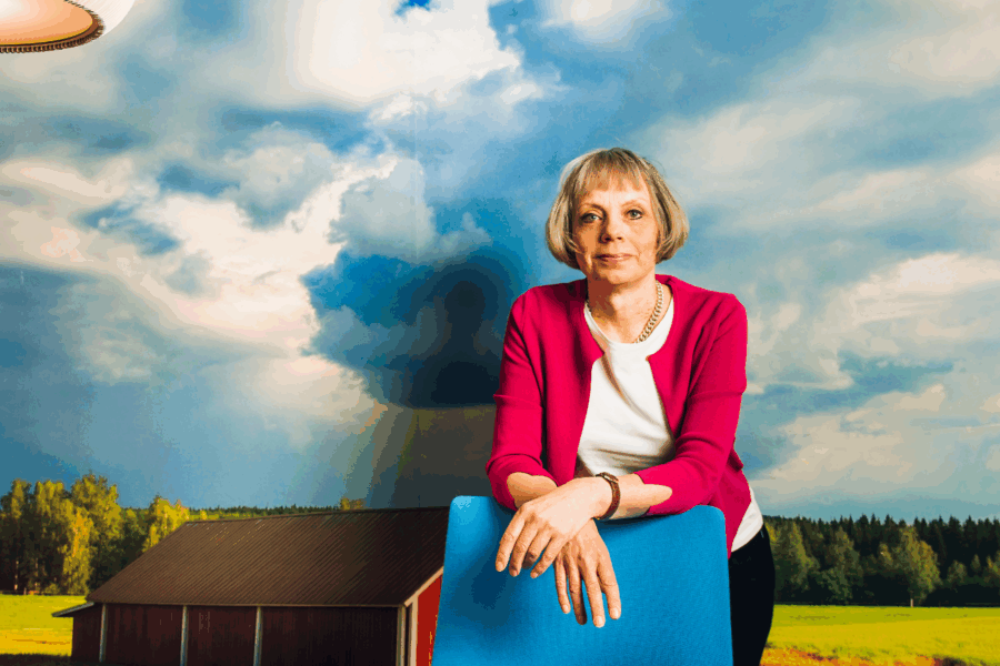 HIilinielulaskennan tulokset voivat muuttua vielä moneen kertaan, Luonnonvarakeskuksen pääjohtaja Johanna Buchert sanoo. (Kuva: Jan Ahlstedt)