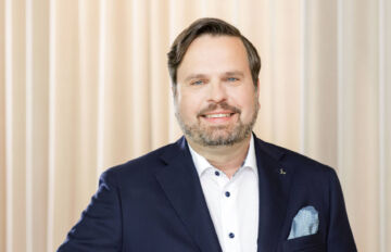 Jussi Noponen on nimitetty Metsä Woodin toimialajohtajaksi. (Kuvaaja: Tuuli Kankaanpää)