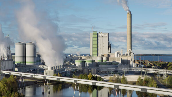 Metsä Groupin Rauman-tehdas