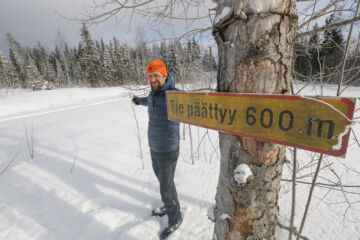 Metsänhoitoyhdistys Keski-Suomen luottamushenkilö Ville Pätynen uskoo, että muutosneuvotteluista huolimatta metsässä riittää töitä jatkossakin. 
