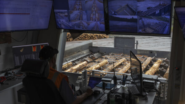 Tukille riittää PTT:n ennusteen mukaan kysyntää tänä ja ensi vuonna. Sahatavaran vienti Suomesta jatkaa kasvuaan, vaikka vientimaat vähän muuttuisivatkin. (Kuvaaja: Matias Honkamaa)