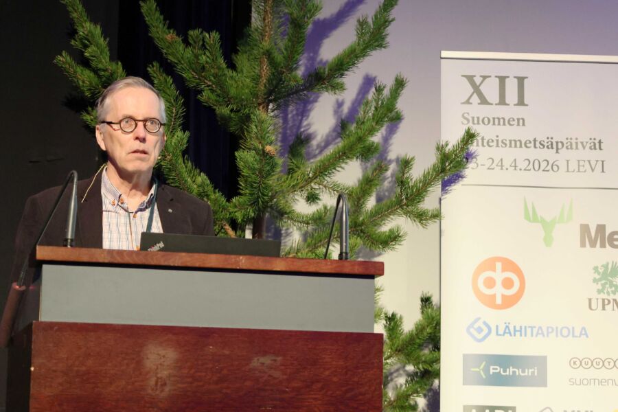 Yhteismetsien pinta-ala on kasvanut tasaisesti viiime vuosina, kertoo Maanmiittauslaitoksen johtava asiantuntija Esa Ärölä. (Kuva: Mikko Riikilä)