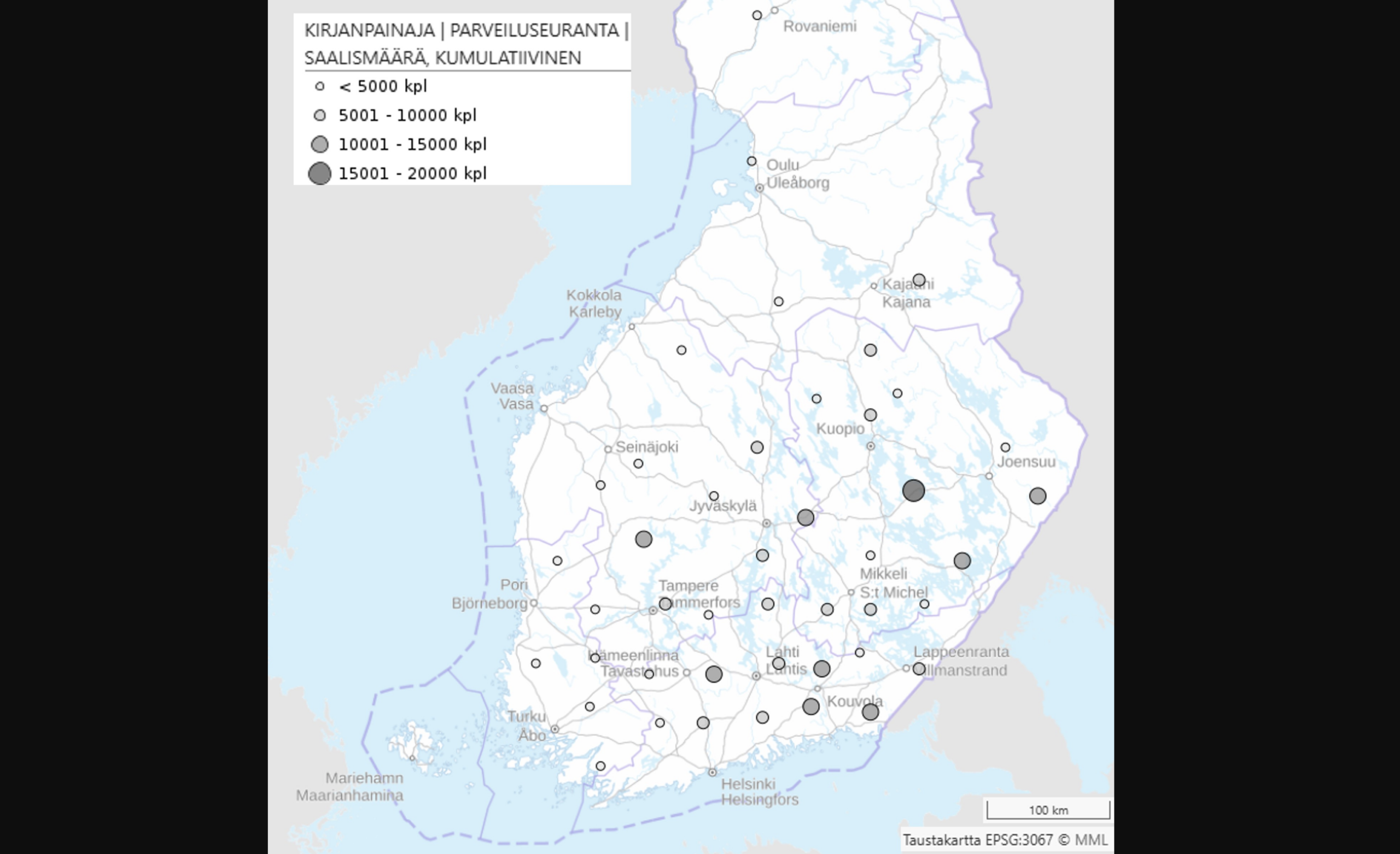 Toukokuun viileä sää hillitsi kirjanpainajan parveilua