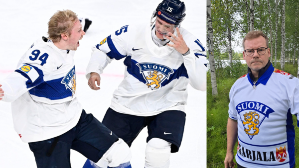 Juri Laurila on kantanut leijonariipusta vuodesta 1995. Silloin Suomi voitti ensimmäisen jääkiekon maailmanmestaruutensa.