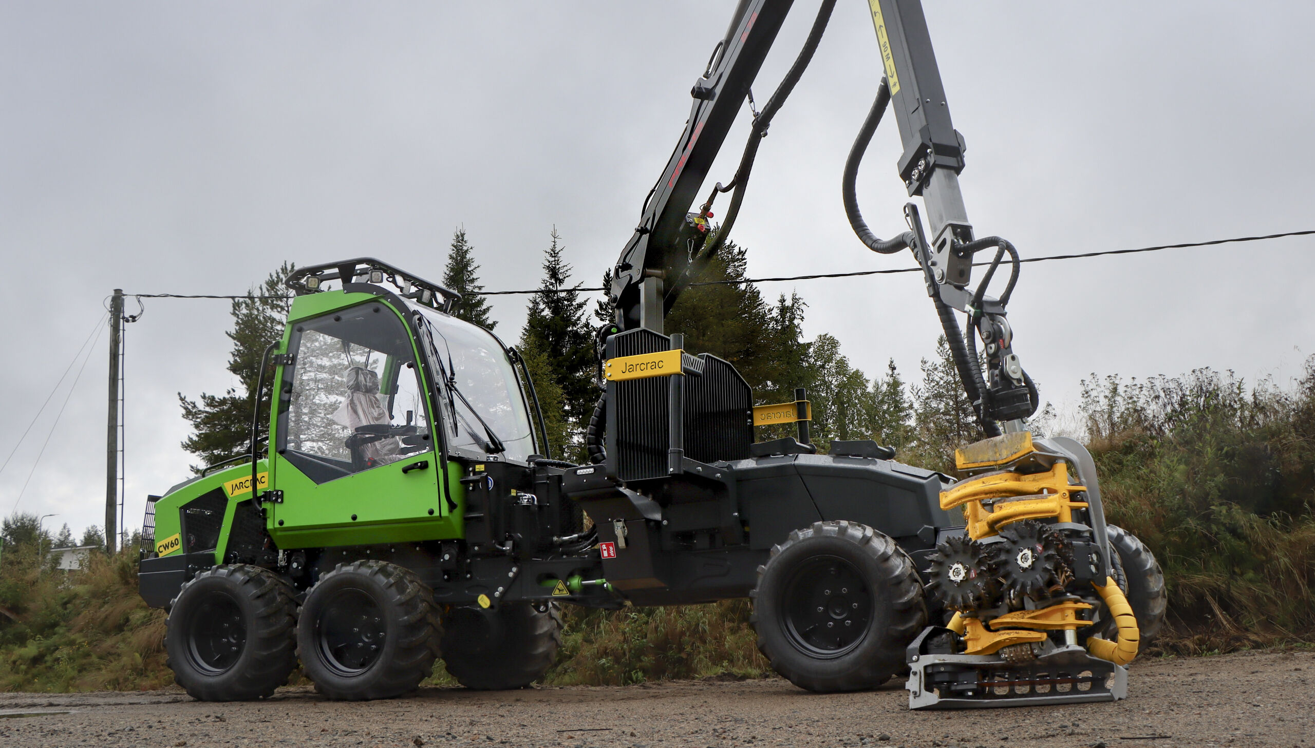 Jarcrac CW60 – täysin uusi suomalainen pienmetsäkone
